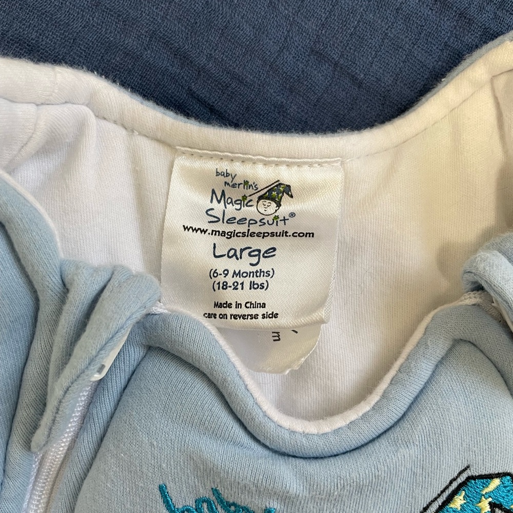 Blue Magic Merlin sleep suit.